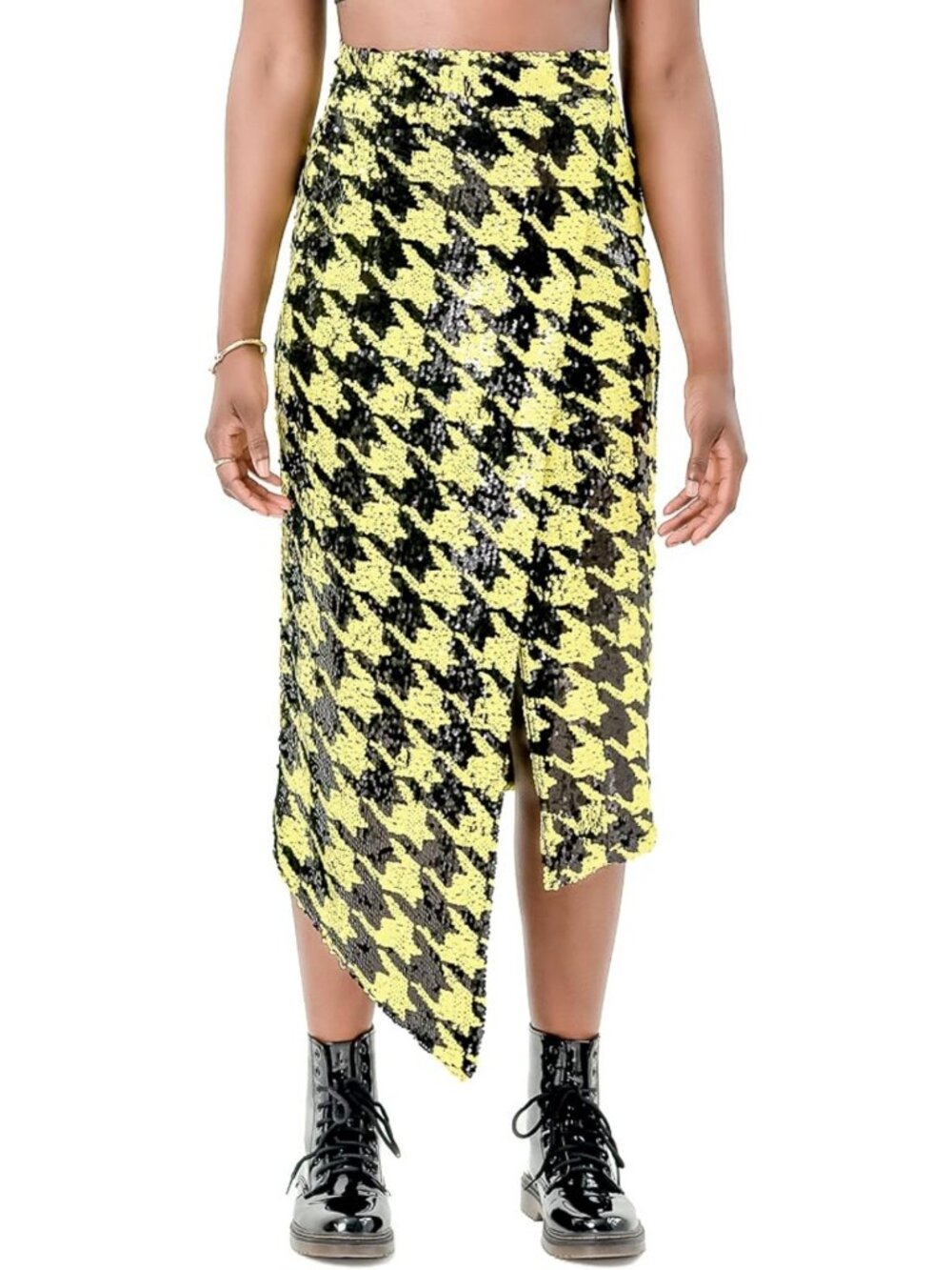 Sparkly Sequin Wrap Skirt for Women | Stylish Party & Evening Wear Skirt